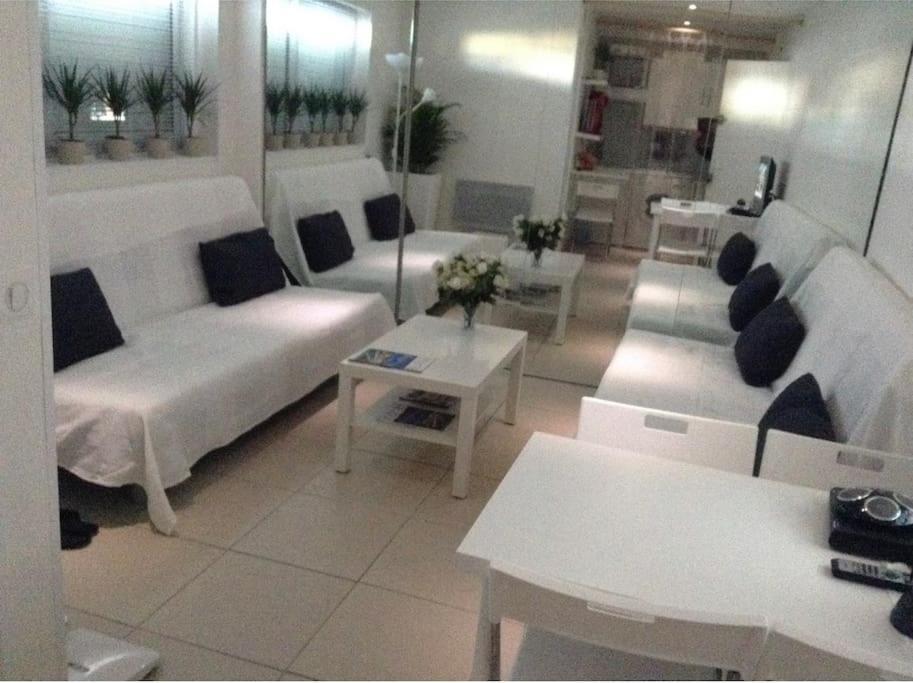 Studio A 2 Pas De La Plage Villeneuve-Loubet Bagian luar foto